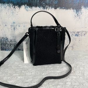 Calvin Klein Astatine Micro Mini Hobo Crossbody